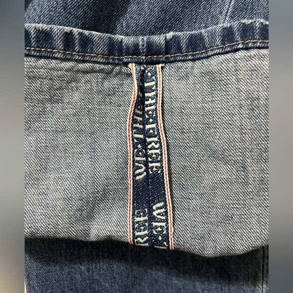 WE THE FREE  button fly SLIM SHADE SELVEDGE JEANS size 29 - Picture 11 of 12